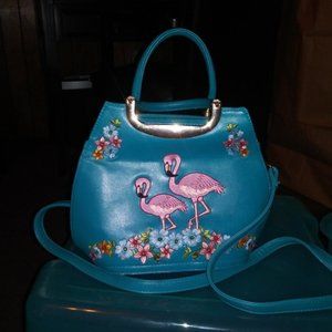 BANNED Flamingo Small Purse